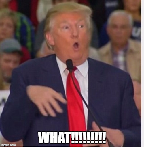 Donald Trump tho | WHAT!!!!!!!!! | image tagged in donald trump tho | made w/ Imgflip meme maker