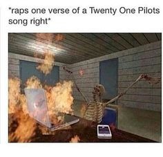 Can I get an 'amen' in here? | image tagged in skeleton,liberals,yes,finally,explosive,twenty one pilots | made w/ Imgflip meme maker