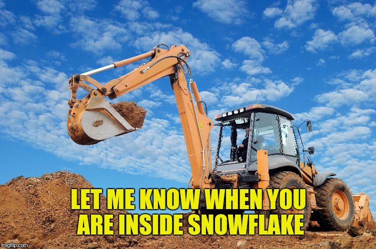 LET ME KNOW WHEN YOU ARE INSIDE SNOWFLAKE | made w/ Imgflip meme maker