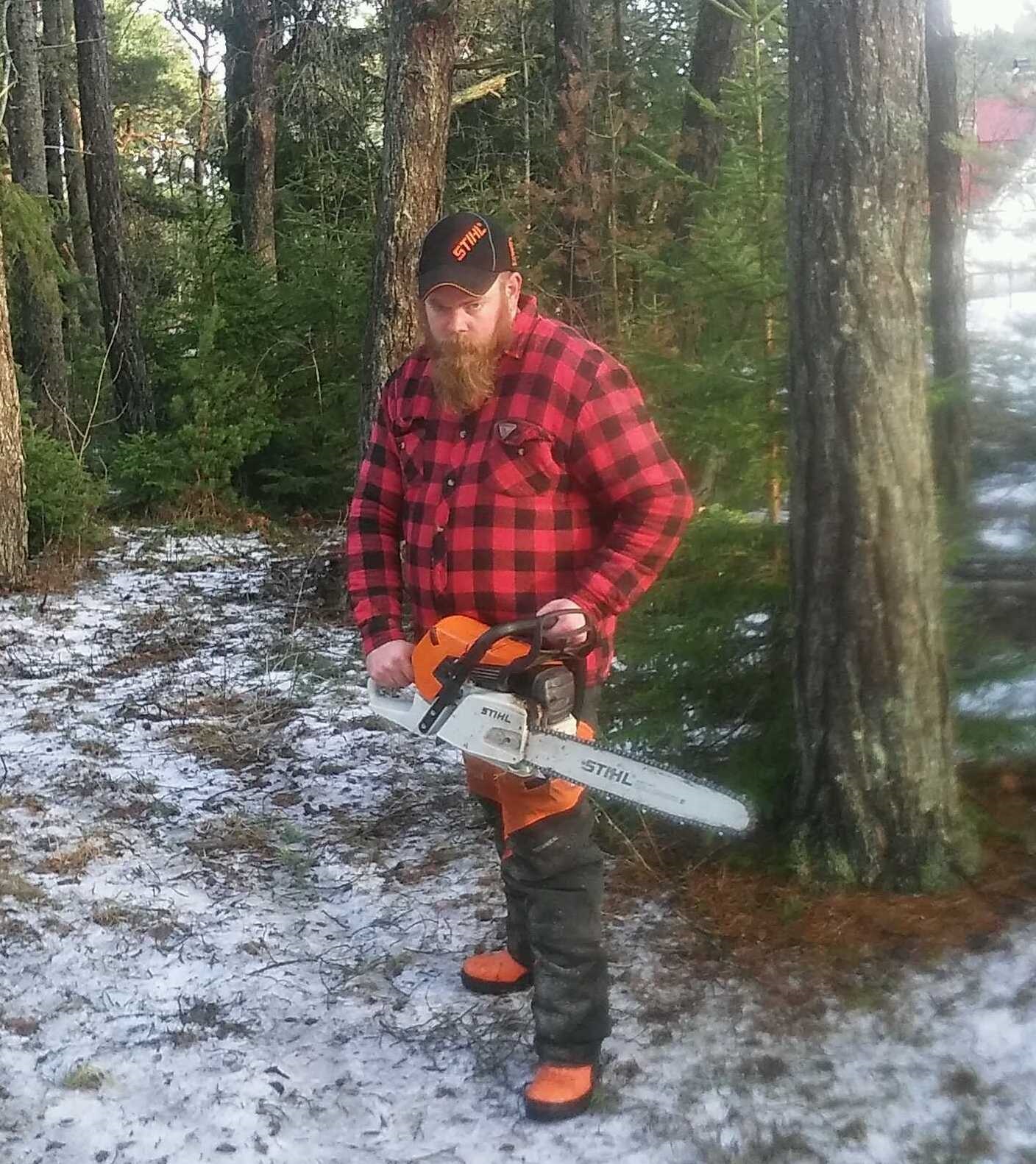 badass lumberjack Blank Meme Template