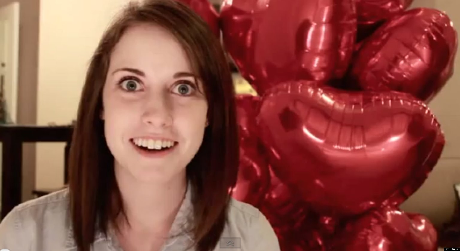 Overly Attached Valentine Blank Meme Template