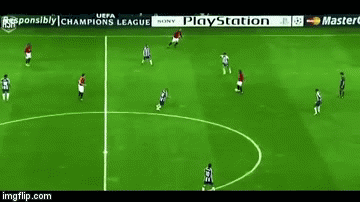 Iconic goal, by Cristiano Ronaldo in 2009 for Manchester United - Imgflip
