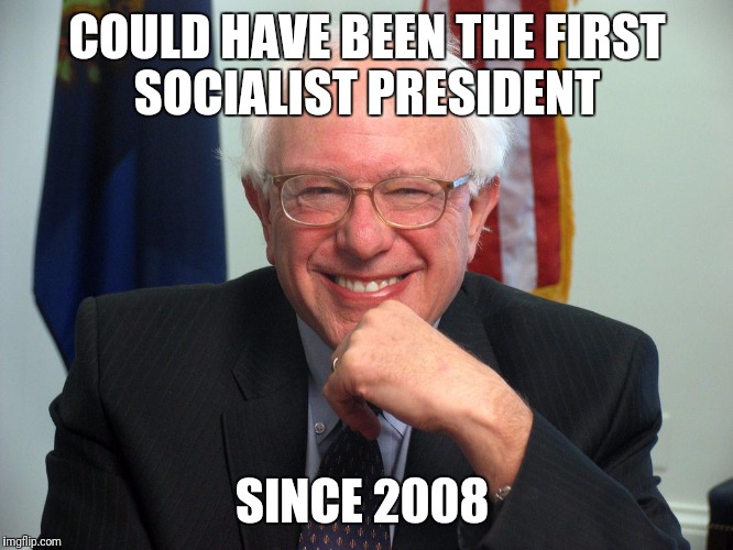 Avoiding the wrong side of history  | COULD HAVE BEEN THE FIRST SOCIALIST PRESIDENT; SINCE 2008 | image tagged in donald trump,obama,bernie sanders | made w/ Imgflip meme maker