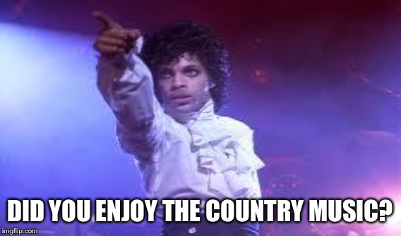 DID YOU ENJOY THE COUNTRY MUSIC? | made w/ Imgflip meme maker