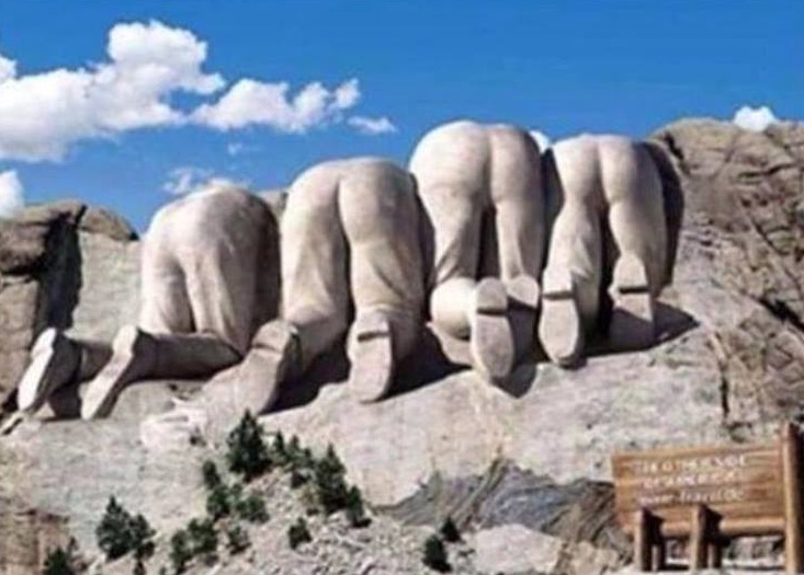 trump mount rushmore Blank Meme Template