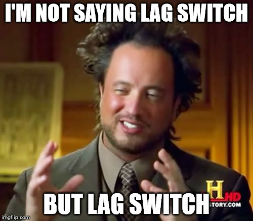 how to make lag switch