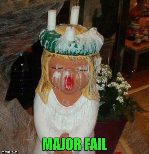 Seriously, what were they thinking? | MAJOR FAIL | image tagged in candle fail,memes,candle,fail,funny,bad decision | made w/ Imgflip meme maker