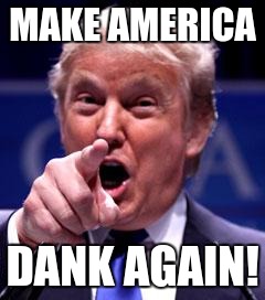 Trump Trademark | MAKE AMERICA; DANK AGAIN! | image tagged in trump trademark | made w/ Imgflip meme maker