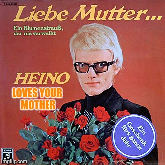 Meinen Augen Schmertz | LOVES YOUR MOTHER | image tagged in bad album art week | made w/ Imgflip meme maker