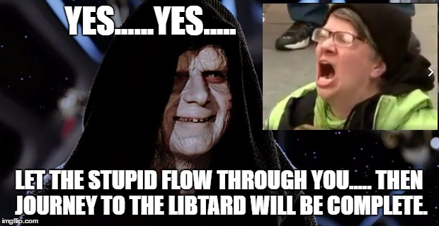 Emporer | YES......YES..... LET THE STUPID FLOW THROUGH YOU.....
THEN JOURNEY TO THE LIBTARD WILL BE COMPLETE. | image tagged in emporer | made w/ Imgflip meme maker