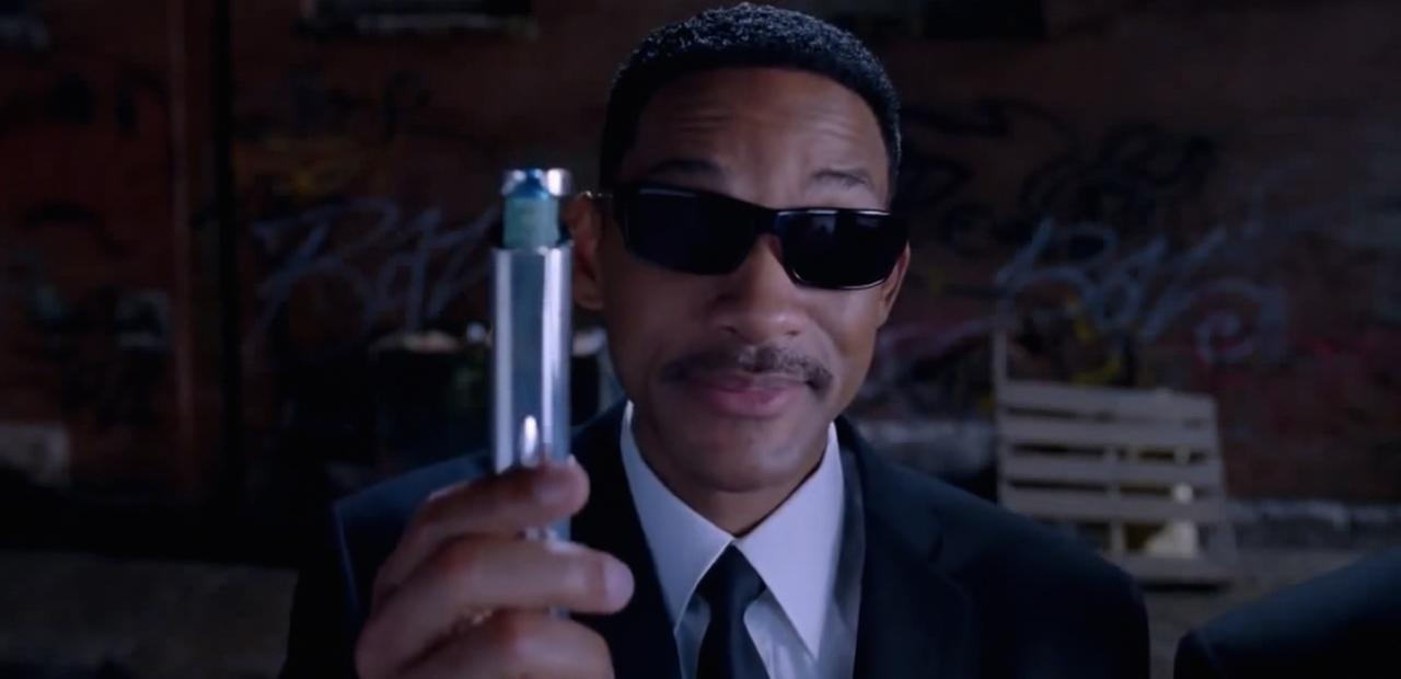 High Quality Men In Black Mind Eraser Will Smith Blank Meme Template