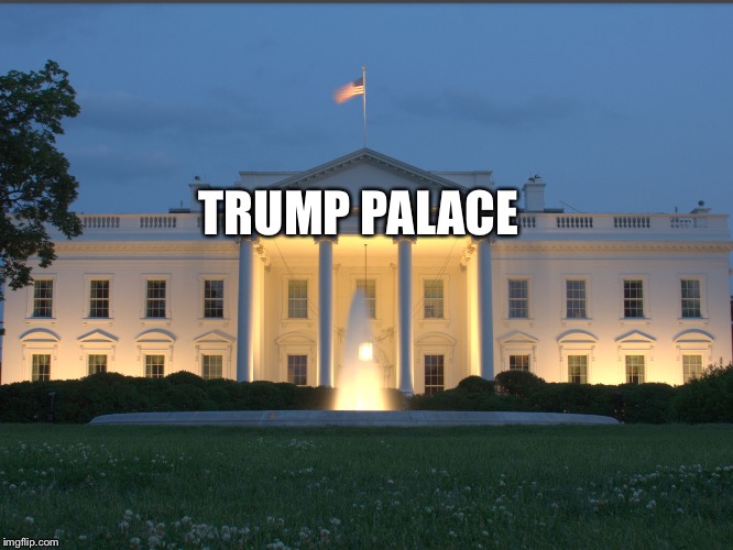 White House  | TRUMP PALACE | image tagged in white house | made w/ Imgflip meme maker