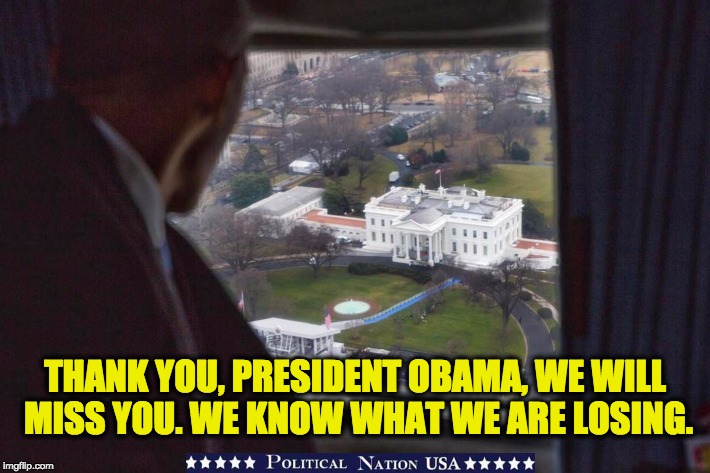 THANK YOU, PRESIDENT OBAMA,
WE WILL MISS YOU. WE KNOW WHAT WE ARE LOSING. | image tagged in barack obama,2nd term obama,pres barack obama,president barack obama,obama and hillary | made w/ Imgflip meme maker