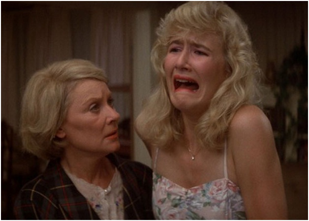 Laura Dern Cry Face Blank Meme Template