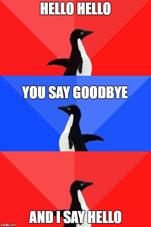 Socially Awesome Awkward Awesome Penguin Memes Gifs Imgflip
