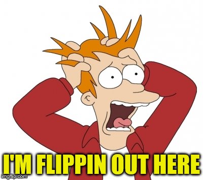I'M FLIPPIN OUT HERE | made w/ Imgflip meme maker
