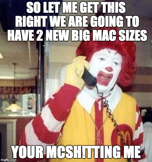 ronald mcdonalds call - Imgflip