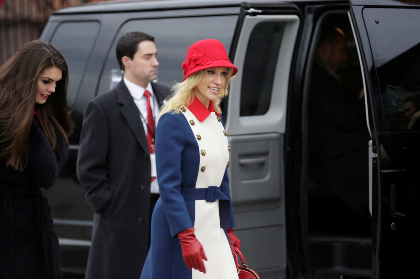 Kellyanne Conway Inauguration Blank Meme Template