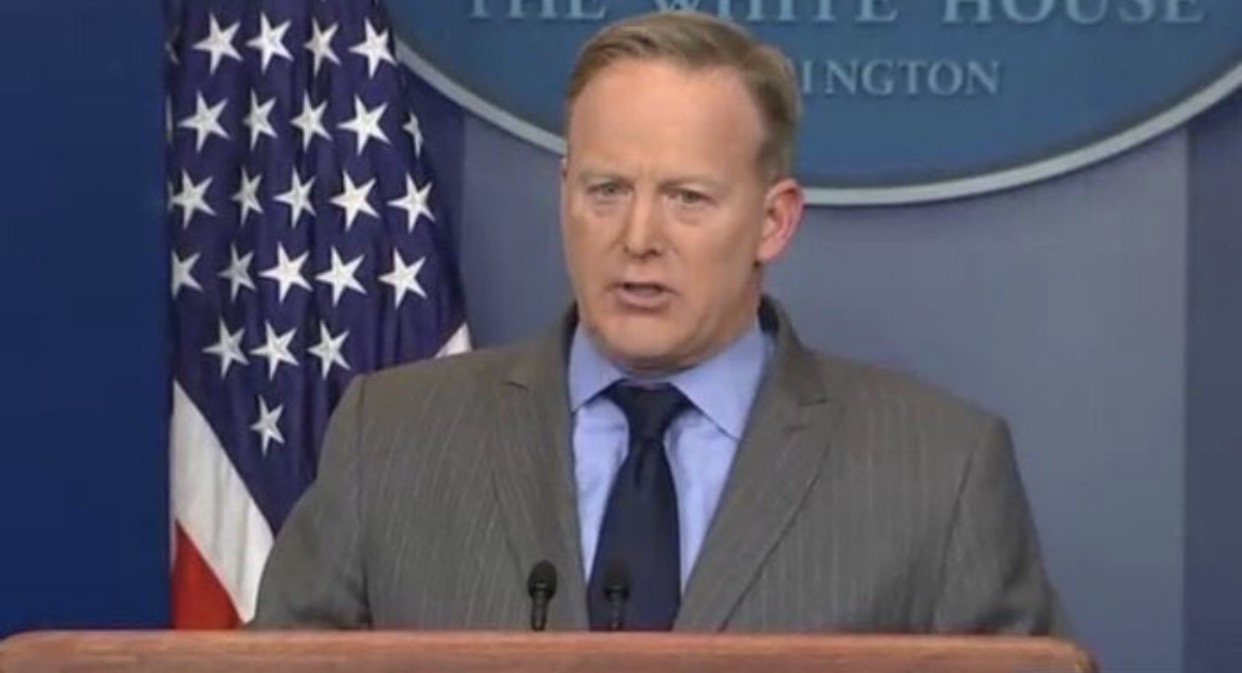 Sean Spicer Blank Meme Template