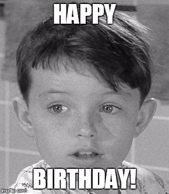 HAPPY; BIRTHDAY! | image tagged in beaver bday | made w/ Imgflip meme maker