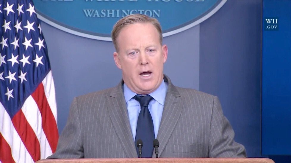 Sean Spicer Blank Meme Template