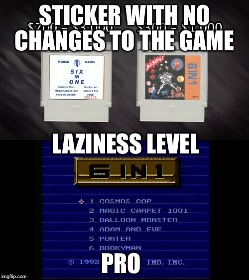 laziness level up | STICKER WITH NO CHANGES TO THE GAME; LAZINESS LEVEL; PRO | image tagged in video game,laziness level | made w/ Imgflip meme maker