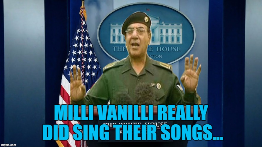 MILLI VANILLI REALLY DID SING THEIR SONGS... | made w/ Imgflip meme maker