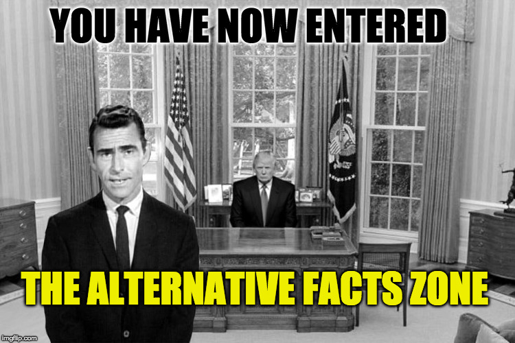 #alternativefacts zone - Imgflip