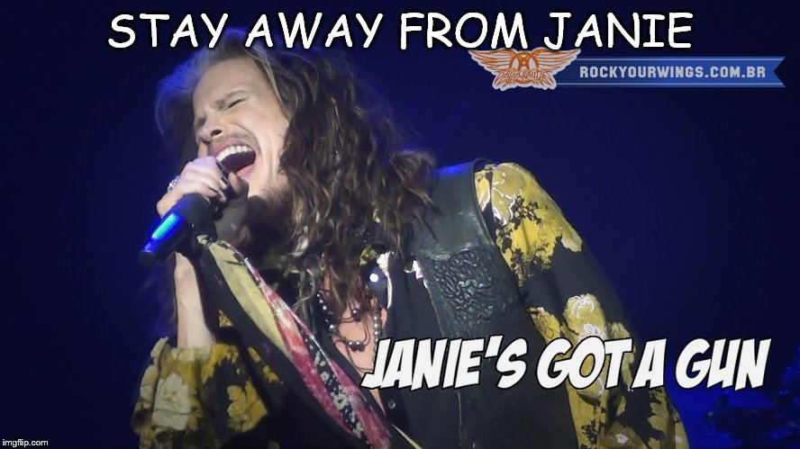 STAY AWAY FROM JANIE | made w/ Imgflip meme maker