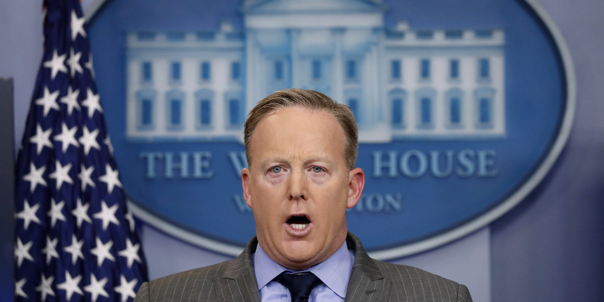 Sean Spicer Blank Meme Template