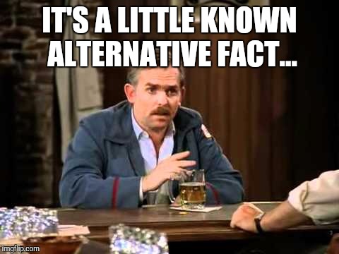 It's a little known fact |  IT'S A LITTLE KNOWN ALTERNATIVE FACT... | image tagged in alternative facts,sean spicer,spicer,facts | made w/ Imgflip meme maker