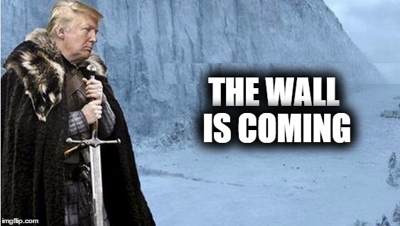 THE WALL IS COMING | made w/ Imgflip meme maker