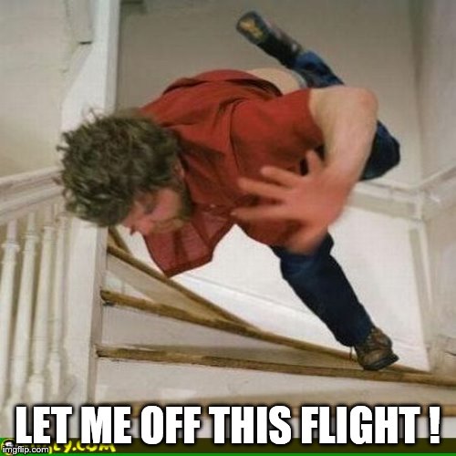 LET ME OFF THIS FLIGHT ! | made w/ Imgflip meme maker