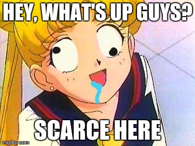 Hey, what's up guys? | HEY, WHAT'S UP GUYS? SCARCE HERE | image tagged in scarce | made w/ Imgflip meme maker
