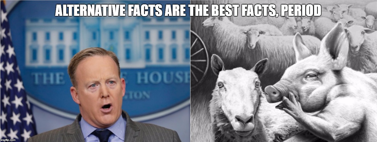 Image tagged in alternative facts - Imgflip