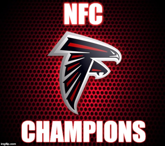 NFC; CHAMPIONS | image tagged in nfc champs | made w/ Imgflip meme maker