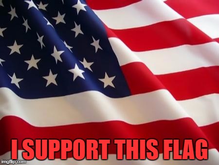 I SUPPORT THIS FLAG | made w/ Imgflip meme maker