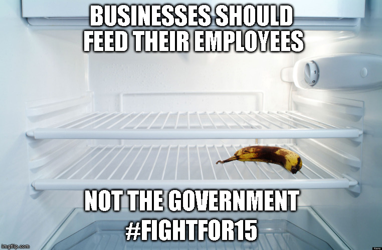 Wisniewski introduced legislation for a $15 minimum wage in NJ.  Wiz2017.com | BUSINESSES SHOULD FEED THEIR EMPLOYEES; NOT THE GOVERNMENT; #FIGHTFOR15 | image tagged in fight for 15,living wage | made w/ Imgflip meme maker