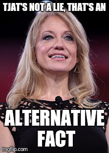 TJAT'S NOT A LIE, THAT'S AN ALTERNATIVE FACT | made w/ Imgflip meme maker