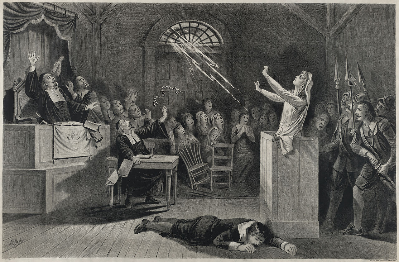 High Quality Salem Witch Trial Blank Meme Template