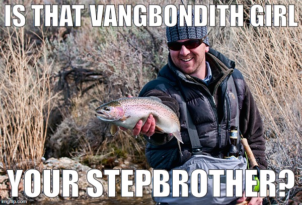 B-Holz | IS THAT VANGBONDITH GIRL; YOUR STEPBROTHER? | image tagged in b-holz | made w/ Imgflip meme maker