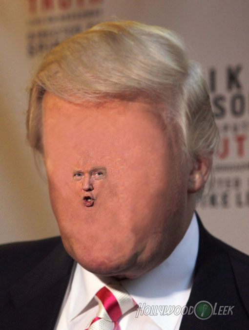 Little Face Trump Blank Meme Template