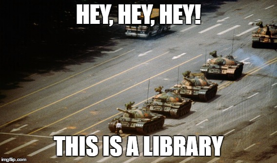 HEY, HEY, HEY! THIS IS A LIBRARY | made w/ Imgflip meme maker