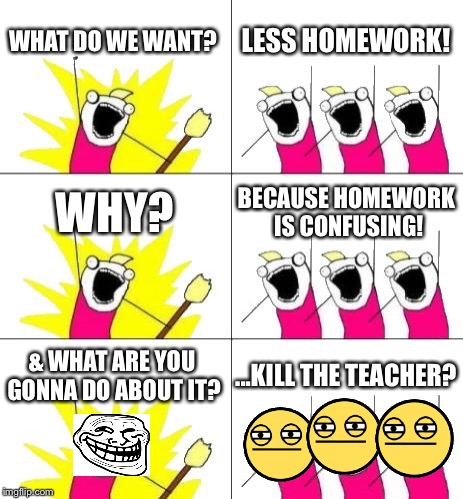 why we need less homework