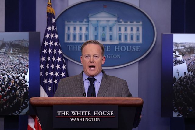 Sean Spicer Blank Meme Template