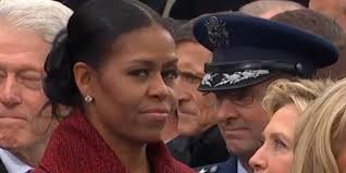 Michelle Obama Stink Eye Blank Meme Template