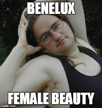 BENELUX; FEMALE BEAUTY | image tagged in beneluxor | made w/ Imgflip meme maker