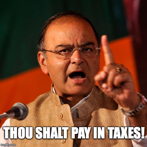 THOU SHALT PAY IN TAXES! | made w/ Imgflip meme maker