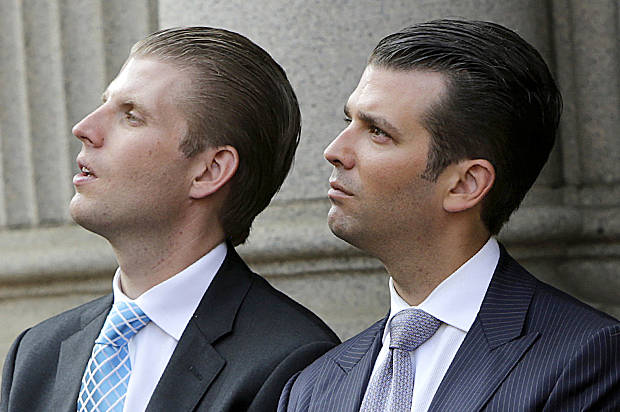 High Quality Trump Sons Blank Meme Template