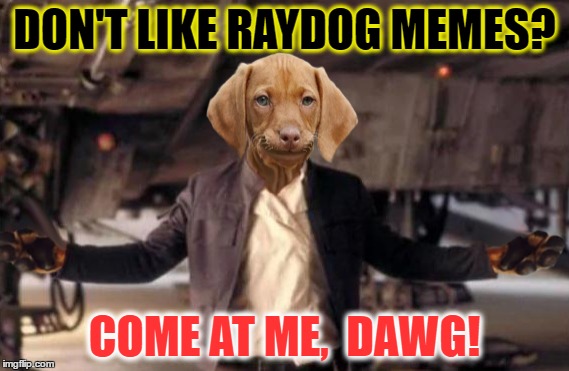 DON'T LIKE RAYDOG MEMES? COME AT ME,  DAWG! | made w/ Imgflip meme maker